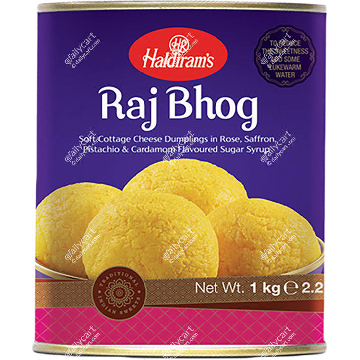 Haldiram's Raj Bhog, 1 kg, Can