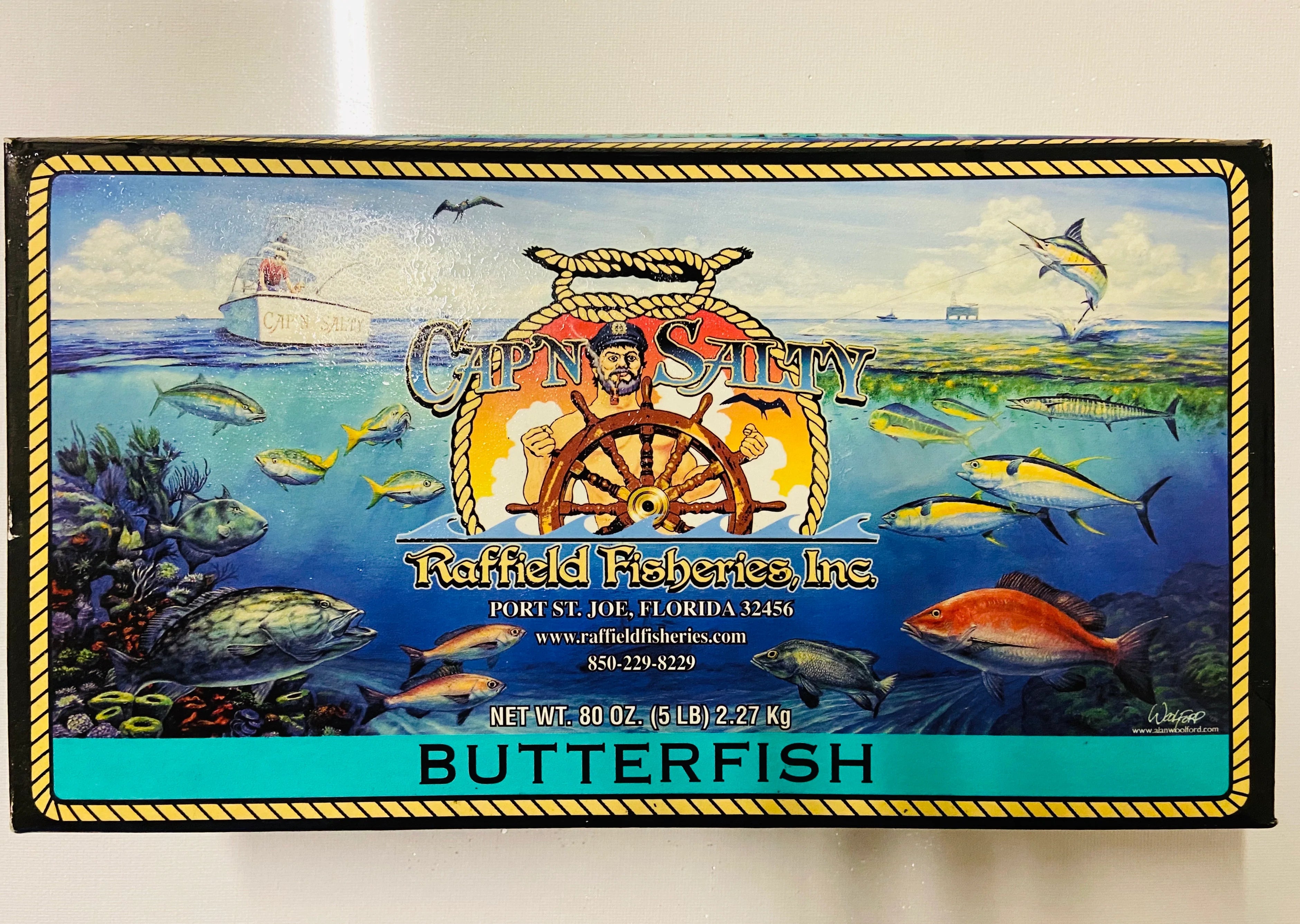 Seafood Delight Butter Fish - 5 lb, (Frozen)