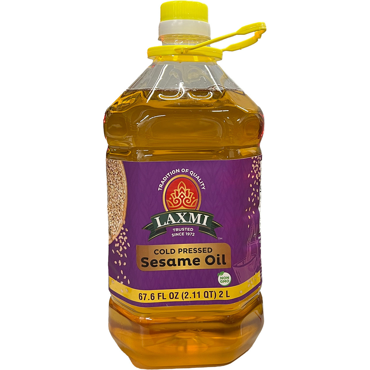Laxmi Cold Pressed Sesame Oil, 2 litre