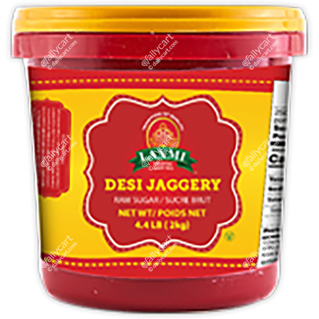 Laxmi Desi Jaggery Bucket, 2.2 lb (1 kg)