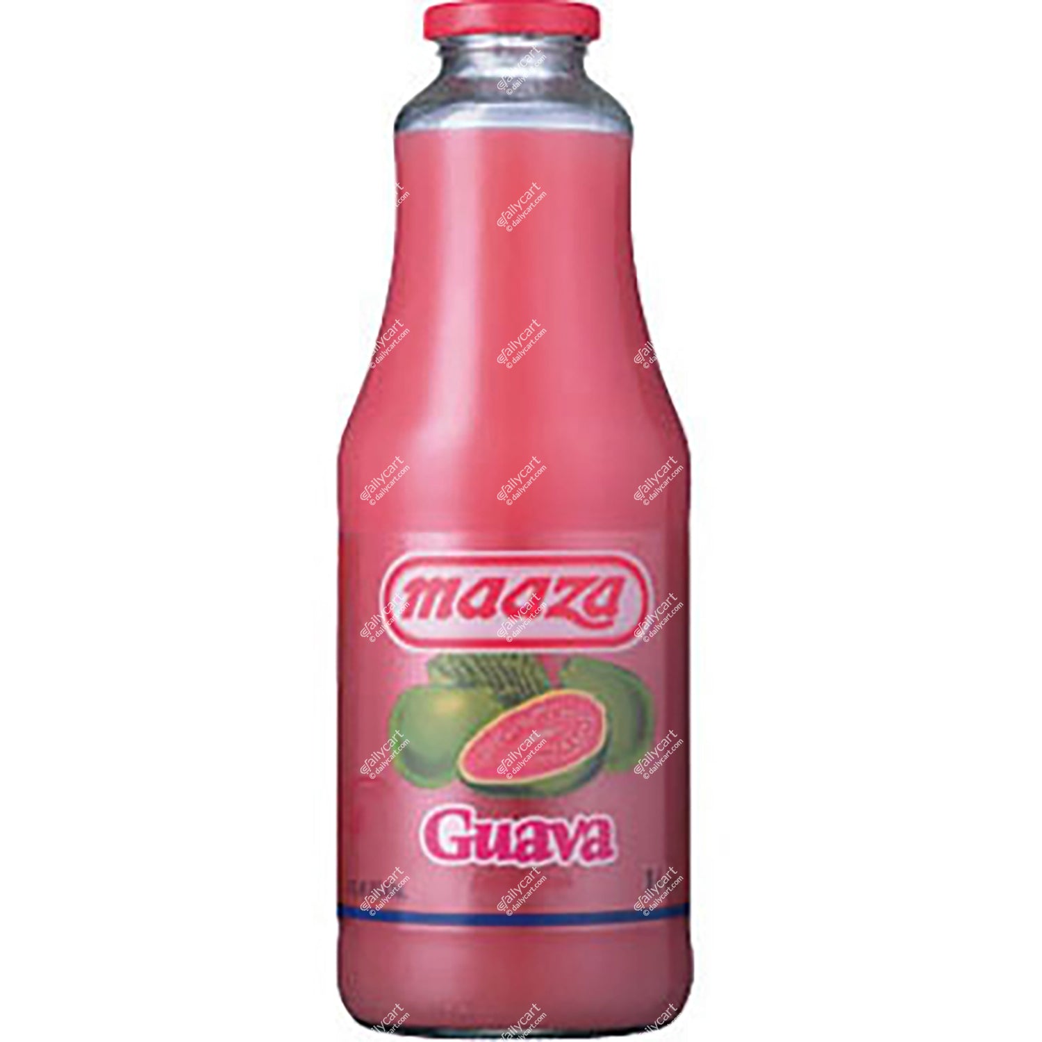 Maaza Guava Juice, 1 litre, Glass Bottle