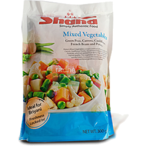 Shana Mixed Vegetables , 300 g, (Frozen)