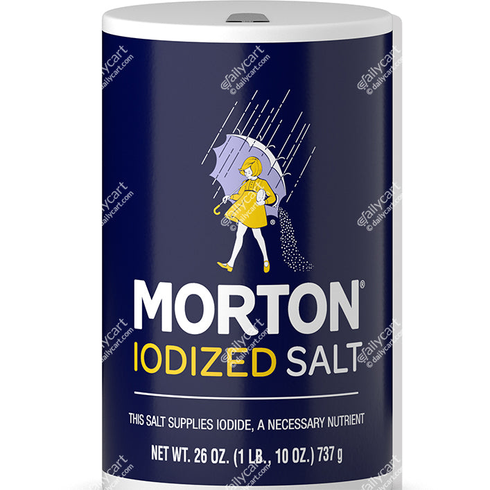 Morton Iodized Salt, 26 oz (737 g)