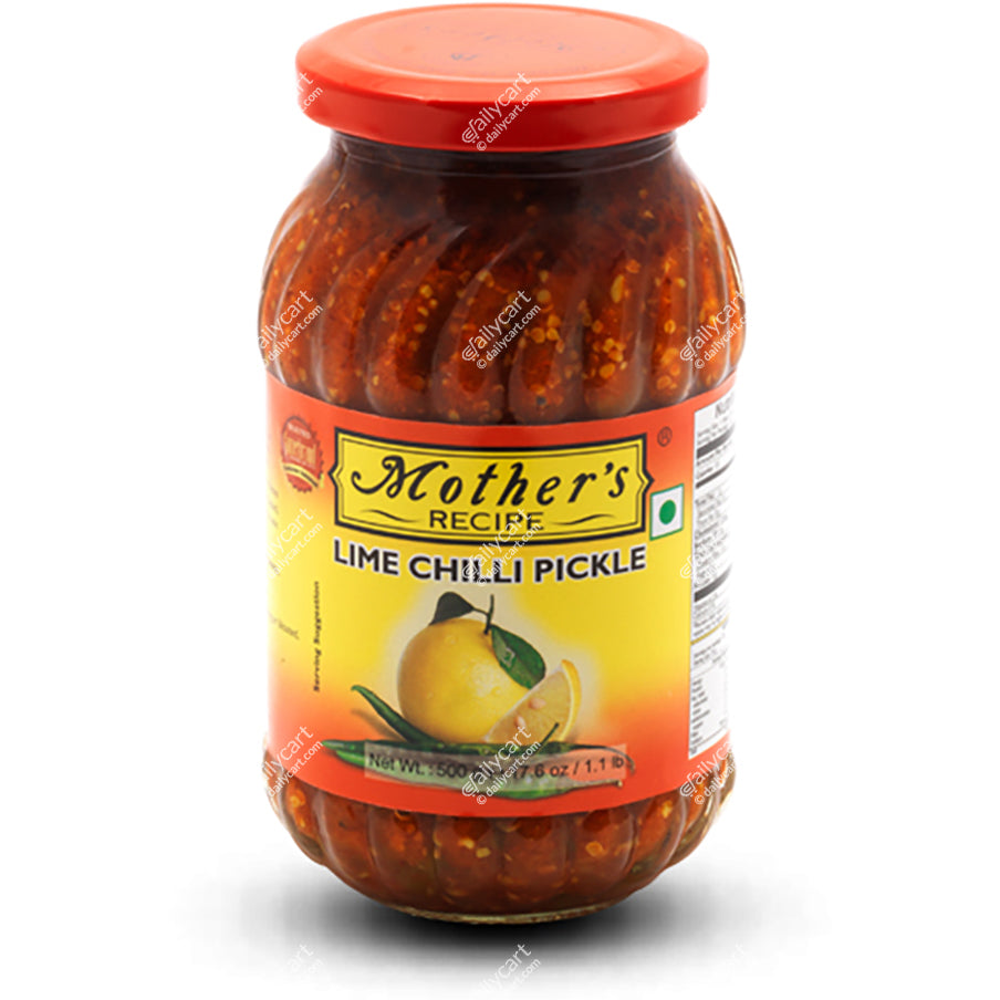 Mother's Recipe Lime Mild Pickle, 500 g