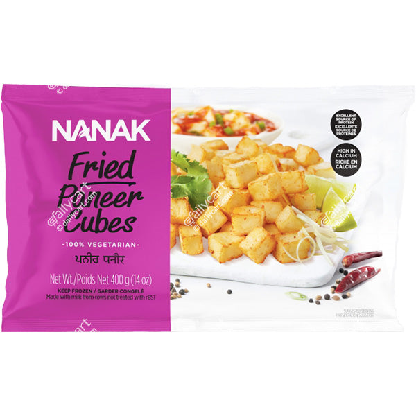 Nanak Fried Paneer Cubes, 200 g, (Frozen)