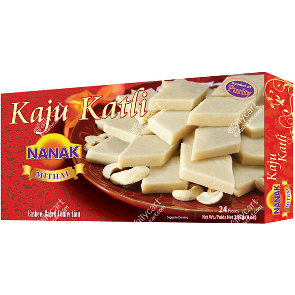Nanak Kaju Katli, 24 pieces, 256 g, (Frozen)