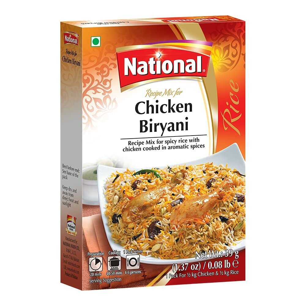 National Chicken Biryani Masala, 39 g