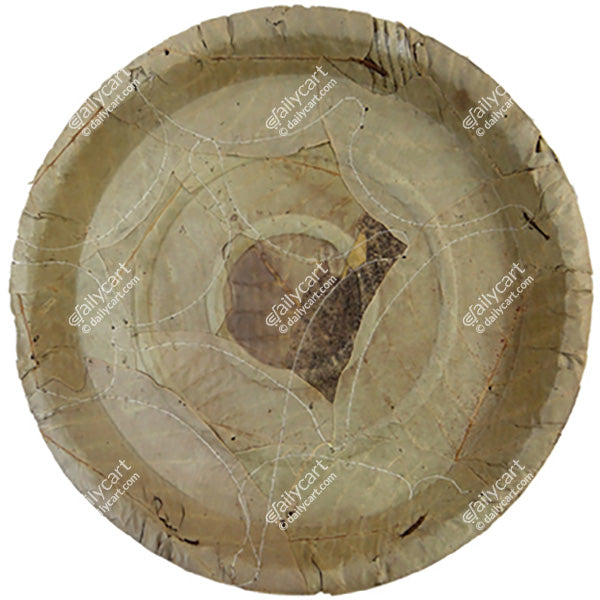 Natural Leaf Plate, 13", 5 Pieces (91683)