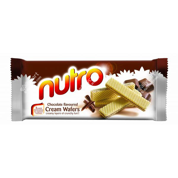 Nutro Cream Wafers - Chocolate, 75 g