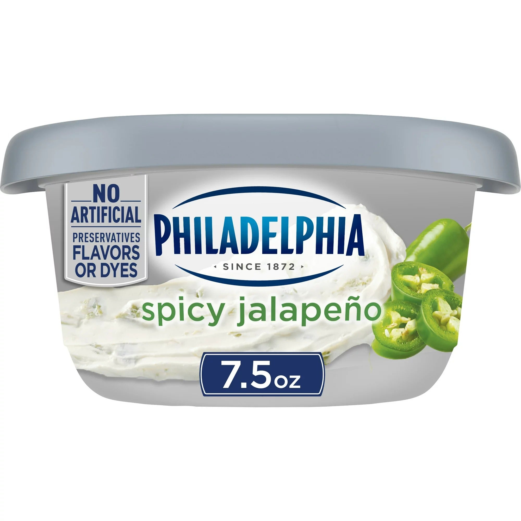 Philadelphia Spicy Jalapeno Cream Cheese Spread, 7.5 oz Tub