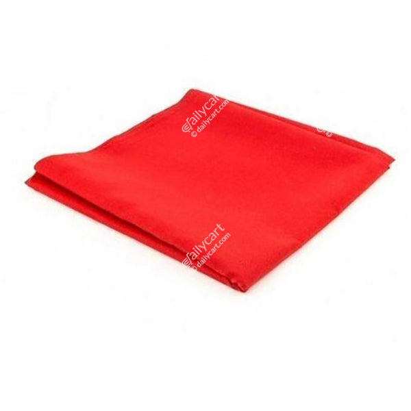 Red Pooja Cloth - Cotton, 1 Piece