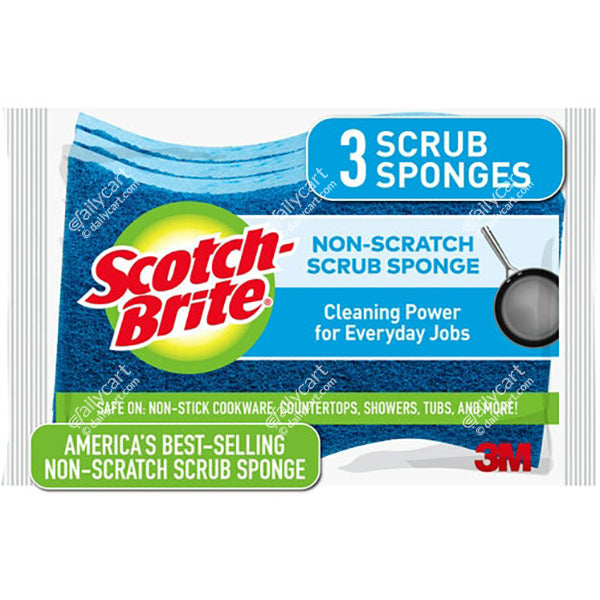 Scotch-Brite Non-Scratch Scrub Sponge, 1 Count