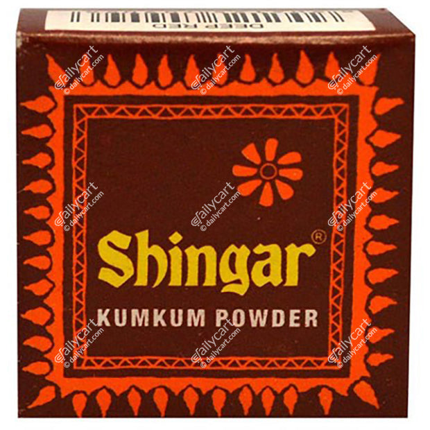 Shingar Kumkum Powder, Deep Red, 2.5 g