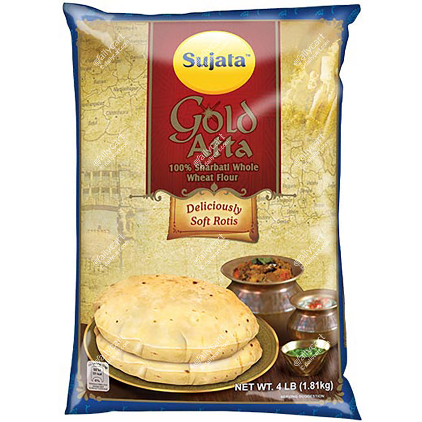 Sujata Gold Atta, 4 lb