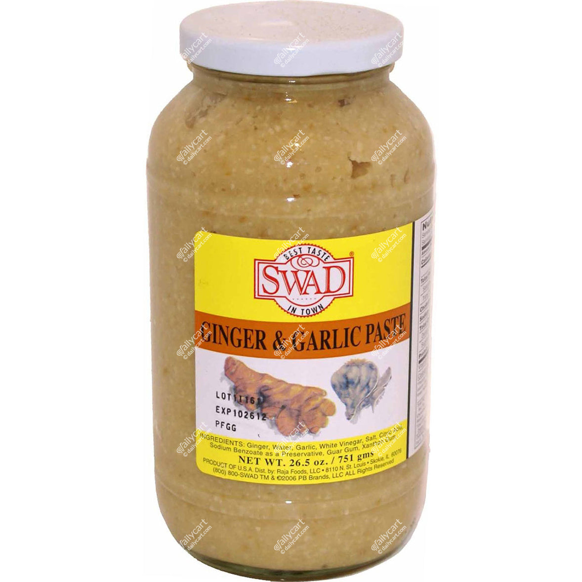 Swad Ginger & Garlic Paste, 751 g