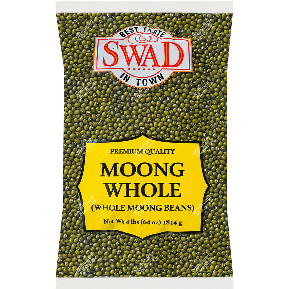 Swad Moong Whole Small, 4 lb