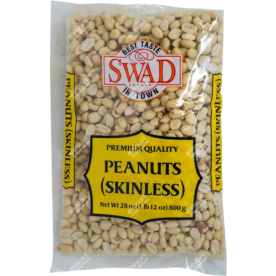 Swad Peanuts No Skin, 800 g