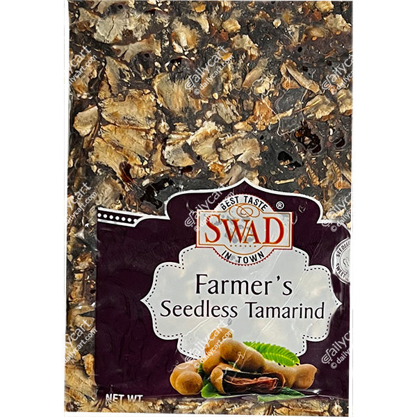 Swad Tamarind Slab - Seedless, 500 G