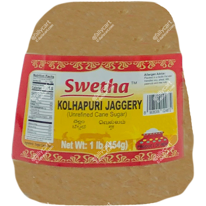 Swetha Kolhapuri Jaggery, 1 lb