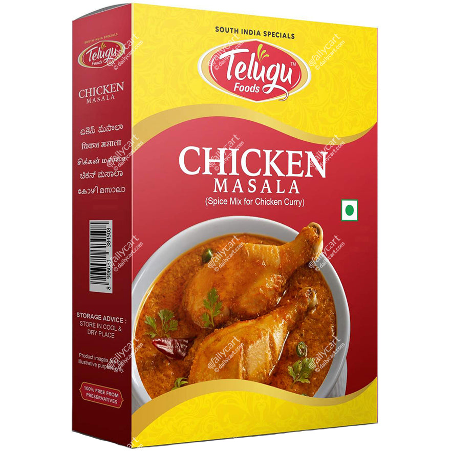 Telugu Foods Chicken Masala, 100 g
