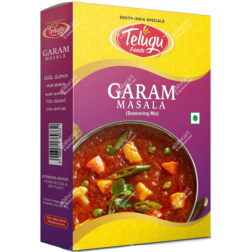 Telugu Foods Garam Masala, 50 g