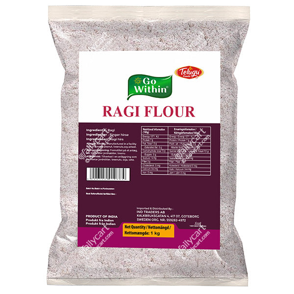 Telugu Go Within Ragi Flour, 4 lb