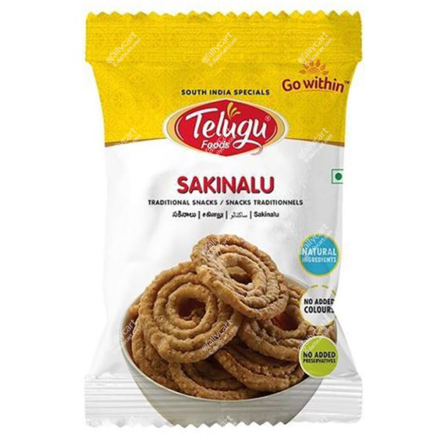 Telugu Foods Sakinalu, 170 g
