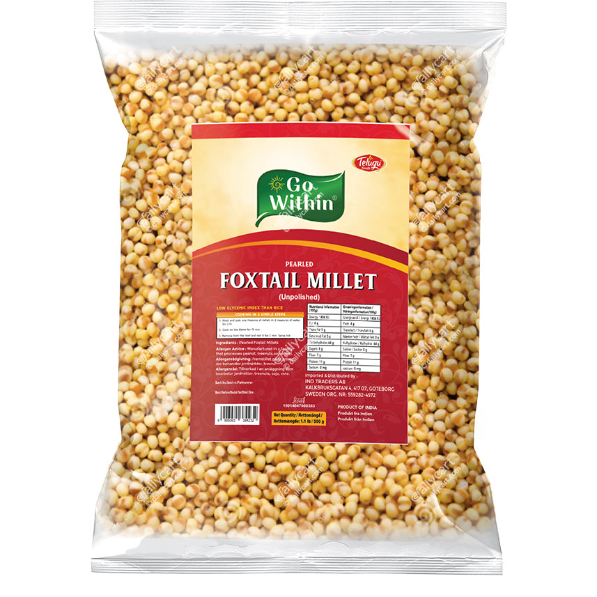 Telugu Foods Go WithIn Foxtail Millets, 2 lb