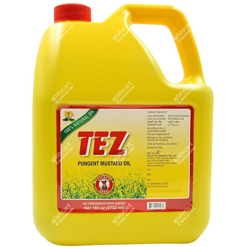 Tez Mustard Oil, 5 litre