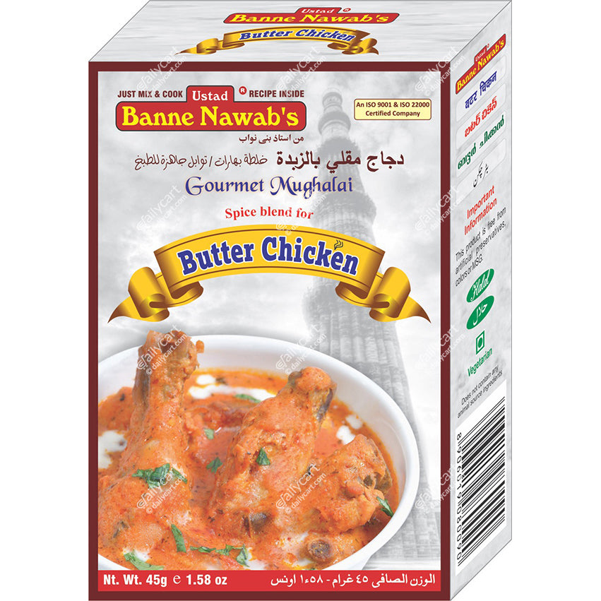Ustad Banne Nawab's Butter Chicken, 45 g