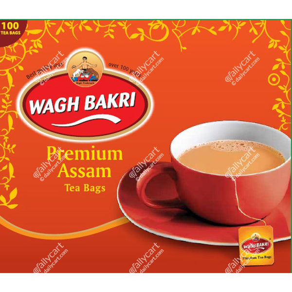 Wagh Bakri Tea, Tea Bags, 100 ct, 200 g