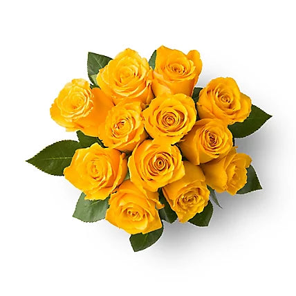 Button Yellow Rose Flowers, 50 g